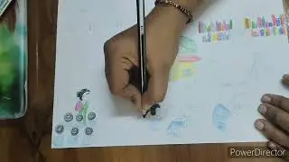 my dream school।। project for schools।। my dream school work for holiday homework #project