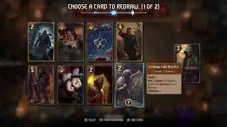 GWENT: Hemmelfart swarm VS. Arachas swarm