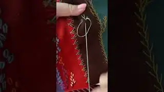 Вышивка декоративными стежками 