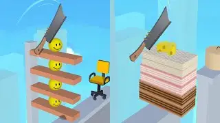 Almost Cut! Very Satisfying And Relaxing ASMR Slicing Game