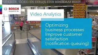 Bosch Security - Queuing notification with Video Analytics