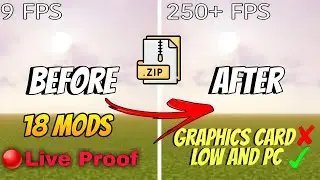 Best FPS Booster Mods For Java + PojavLauncher