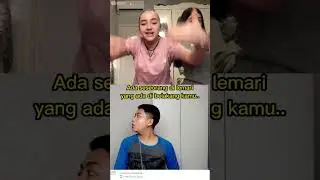 Kok bule takut sama maling khas Indonesia ya? 🤣 