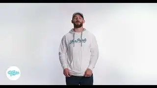 French Terry Hooded Pullover by Next Level - Review Clip | Custom Printed at UberPrints