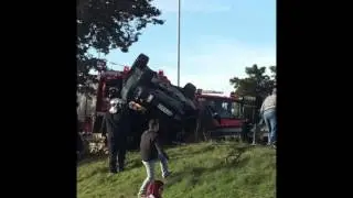Παντελής παντελίδης τροχαίο αποκλειστικό video 18/02/2016 :'(