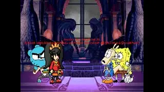 Mugen: Multiverse Melee (Episode 1024: Ashley & Gumball Watterson VS. Rocko Rama & Spongebob)