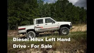 1987 Toyota Hilux Crew Cab 4x4 Front Straight Axle Diesel Pickup Truck For Sale Technical Car Cave