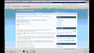 SSL Certificates and AD FS