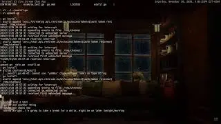 Terminal UI Live Stream Chat App 