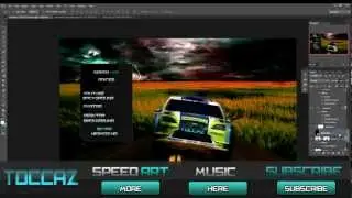 Speed Art: 100 Subscribers Thanks! Car HD