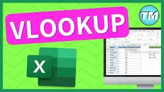 How to Assign Letter Grades in Excel using VLOOKUP formula