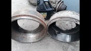 Новый тормозной барабан Камаз и убитый, визуальная разница! И что лить в трансмиссию!