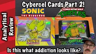 Cybercel Cards Part 2! Sonic & TMNT!
