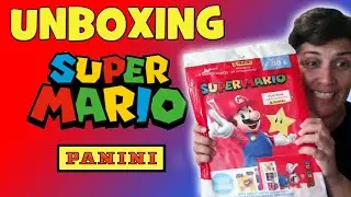 UNBOXING Super Mario Bros sobres PANINI