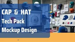 Cap Tech Pack Designer | Custom Cap & Hat Design for Buyers & Brands