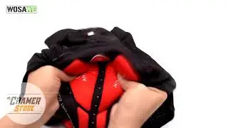 CULOTE BÓXER WOSAWE CON ALMOHADILLA DE GEL 5D DE CICLISMO