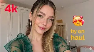 4K Fashion Micro Bikini Try-On Haul | Transparent Lingerie & See-through Styles Try With Me 