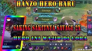 HANZO DAMAGE TEST NEW HERO, SANG DEWA BENERAN GAK BISA MATI KALAU GINI  Assasin Terkuat di Bumi!