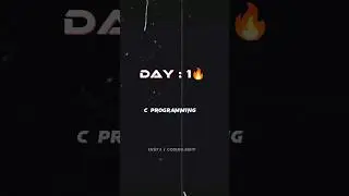 Fotter Printing👨‍💻 | #day 1 🔥🔥 | C language |  #challenge #viral