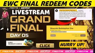 FREE FIRE ESPORTS WORLD CUP FINAL REDEEM CODE | EWC REDEEM CODE | FREE FIRE REDEEM CODE | REDEEMCODE