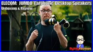 Elecom: World's LARGEST In-Ear Headphones!? (SP-EL001CGD) | Unboxing & Review | MyKeyReviews