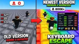 +1 SPEED KEYBOARD ESCAPE NEWEST VERSION UNCOPYLOCKED |ROBLOX STUDIO