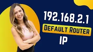 192.168.2.1 Default Router IP Address | Router Login