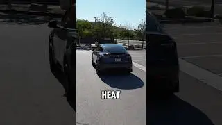 Tesla is Made For The Heat! #tesla #teslamodely