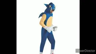 Sonic becomes a costume