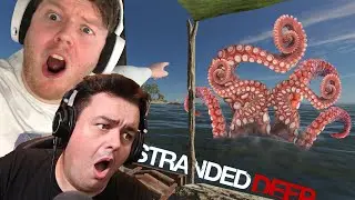 DAZ GAMES & BITMOREDAVE face GIANT SQUID LUSCA - Stranded Deep