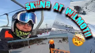 Skiing At Wilmot Mountain!!