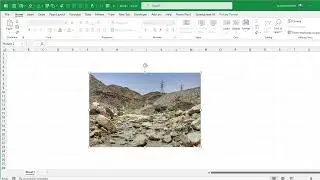 How to crop image in Microsoft Excel?