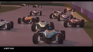 Albert Park, but... in Trackmania!