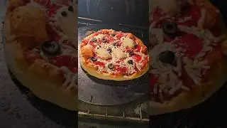 Spooky Good Halloween Pizzas 👻 #foodshorts #shortscooking #food #holiday #youtubeshorts #pizza