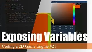 Exposing Variables to the Level Editor | Coding a 2D Game Engine in Java #21