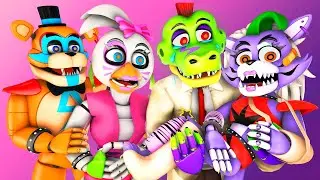 FNAF: SECURITY BREACH - ФИЛЬМ АНИМАЦИЯ (3D Все Серии Подряд Глэмрок Ной ФНАФ Фредди Рокси Монти)