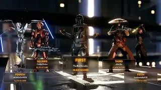 Star Wars Battlefront 2 (w/mods) LIVE - THE SWEATIEST 4v4's HEROES VS VILLAINS