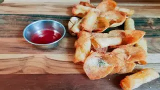 Potato Snacks, Potato Flower Chips, Potato Roll Chips, #23