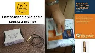 Colar apito original da Avon, em defesa das mulheres, aqui vc compra pelo menor preço da internet