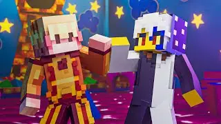 Minecraft FNAF Moondrop and Sunrise become human kids! (Minecraft Roleplay)