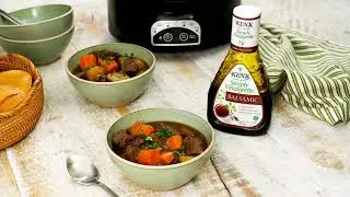 Slow Cooker Balsamic Beef Stew