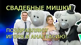 Свадебные Мишки поздравляют Игоря и Анастасию!