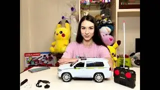 Обзор на Land Cruiser в масштабе 1:12 на пульте управления