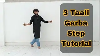 Easy 3 Taali Garba Step Tutorial 😍😍 | Step by Step Garba for Beginners #garba #navratri #tutorial