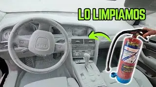 RESCATO Audi A6 ROBADO con polvo de EXTINTOR junto a BASSMOTOR