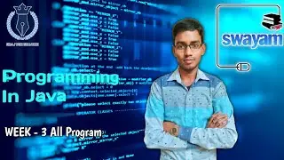 NPTEL Programming In Java Week-3 Programming Assignment Solution 2023