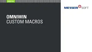 OmniWin - Custom Macros (Drawing Templates)