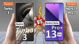 Redmi Turbo 3 Vs Redmi Note 13 Pro Plus - Full Comparison 🔥 Techvs