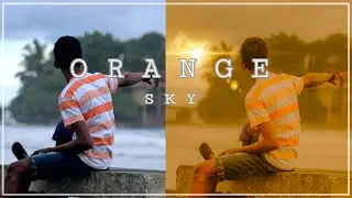 Picsart & Lightroom photo editing tutorial | SKY Orange Color Tone Photo Editing | Urban Orange 2022