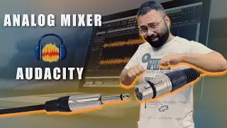 Recording separate tracks in Audacity with Analog Mixer